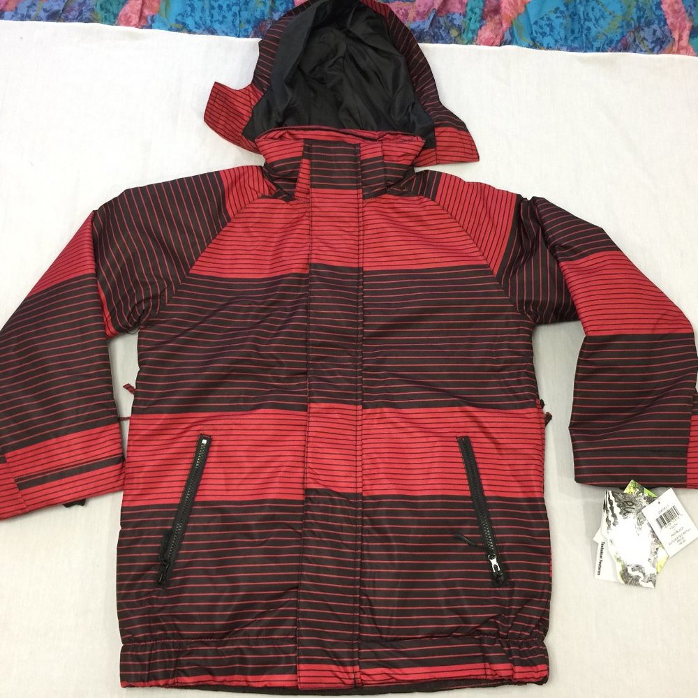❄️❄️❄️  NWT PULSE BOYS SNOW SKI INSULATED JACKET COAT SIZE YOUTH L ❄️❄️❄️